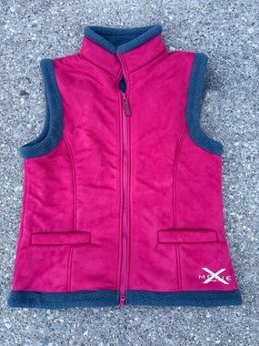 MXNE Pink Fleece-Lined Women's Vest